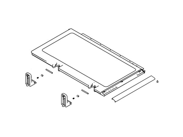 9604411-1-M-Samsung-DA97-14317A-Folder Shelf Assembly