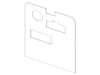 ABSORBER-DOOR;DW9900H,FE – Part Number: DD63-00224A