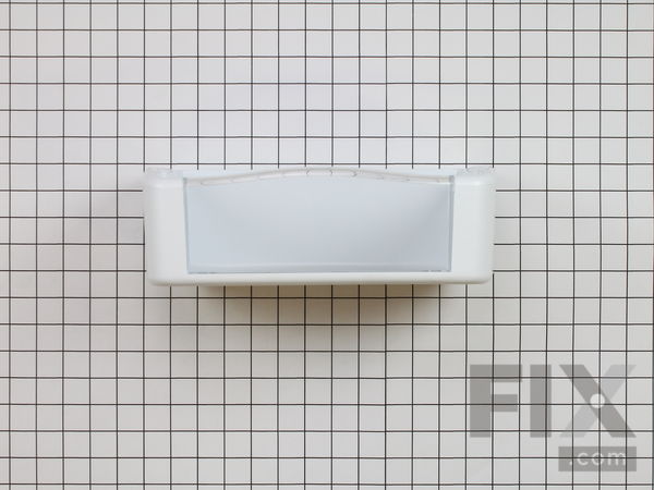 964259-1-M-GE-WR17X11606        -Refrigerator Door Bin - White/Clear