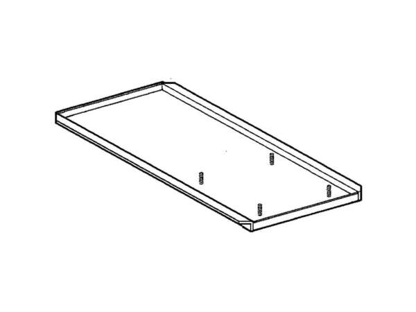 964291-1-M-GE-WR17X11640        -REFRIGERATION PAN