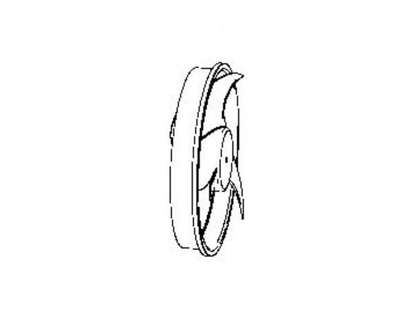 967032-1-M-GE-WR60X10181        -BLADE CONDENSER FAN