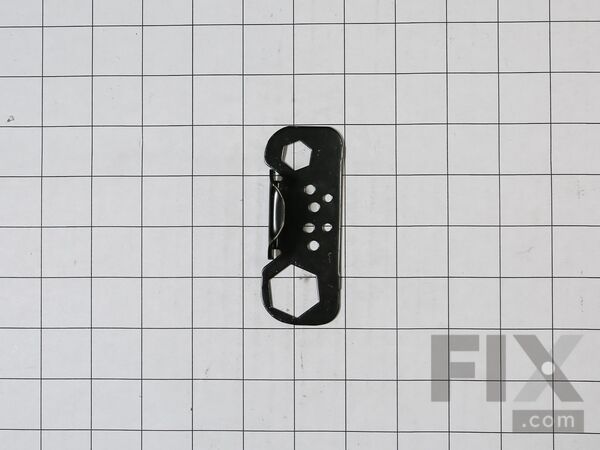 969864-1-M-Whirlpool-2306940B          -Door Stop Bracket - Black
