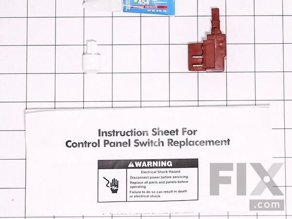 970087-1-M-Whirlpool-280112            -Control Panel On/Off Switch Kit