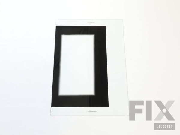 977766-1-M-Frigidaire-316408503         -Exterior Door Glass - Black