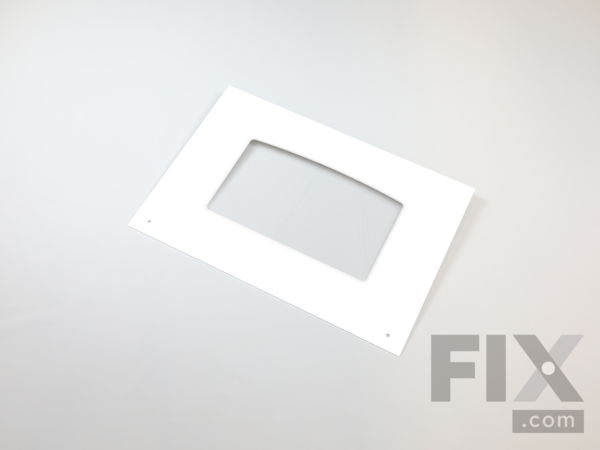 978867-1-M-Frigidaire-318261301         -Outer Oven Door Glass - White