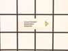 Circuit Breaker Label – Part Number: 099077005905
