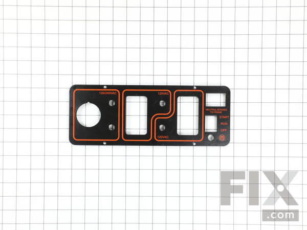 9874931-1-M-Generac-0J4536A-Face Plate Gp Portable Es