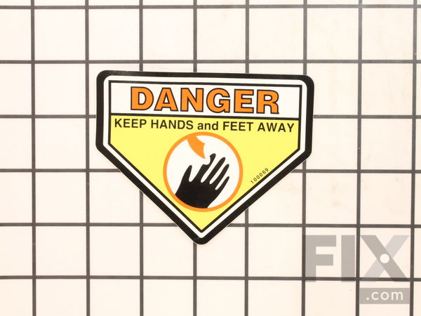 9875436-1-M-Classen-100069-Decal, "Danger"
