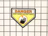 9875436-1-S-Classen-100069-Decal, "Danger"