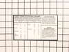 Decal "Seed Charts" – Part Number: 100138