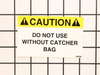 Decal, "Caution" – Part Number: 100228
