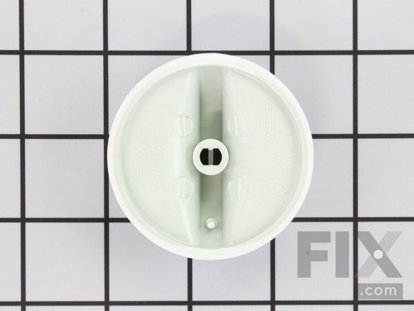 987663-1-M-Whirlpool-8286043WH         -Knob - White