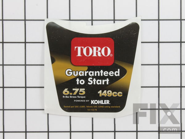 9883364-1-M-Toro-120-9464-Shroud Decal