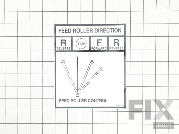 9886269-1-M-Bear Cat-12747-Label-Feed Position