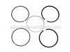 Ring Set- Piston - Std – Part Number: 13010-ZE8-601
