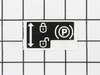 Brake Decal – Part Number: 140837