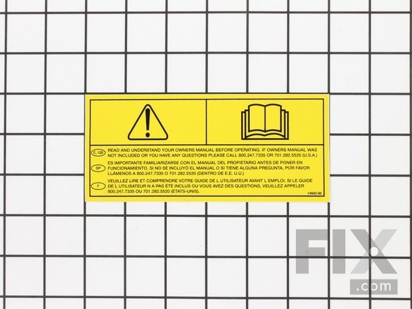 9893902-1-M-Bear Cat-14942-00-Label-Multilingual Manual