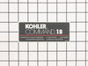 9926839-1-S-Kohler-2411311-S-Decal: 18 Hp