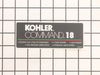 9926839-2-S-Kohler-2411311-S-Decal: 18 Hp