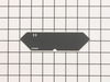 Decal: Control Panel – Part Number: 2411315-S