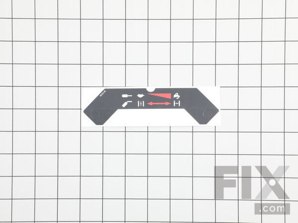 9926933-1-M-Kohler-2411392-S-Decal, Control Panel