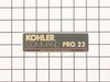 Decal: 22 Hp – Part Number: 2411396-S