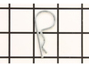 Lawn Mower Hair .0915 X 17/8 Pin – Part Number: 5025210YP