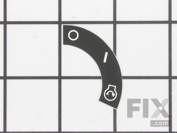9962390-1-M-Murray-5048970SM- Decal Ignition Switch