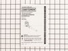 Manual – Part Number: 530087632