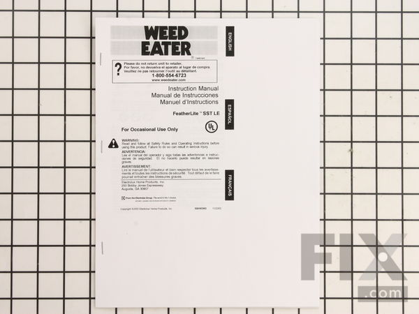 9971534-1-M-Weed Eater-530163363-Operator Manual