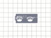Decal – Part Number: 532446567