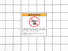 Label-Warning – Part Number: 56040-1276