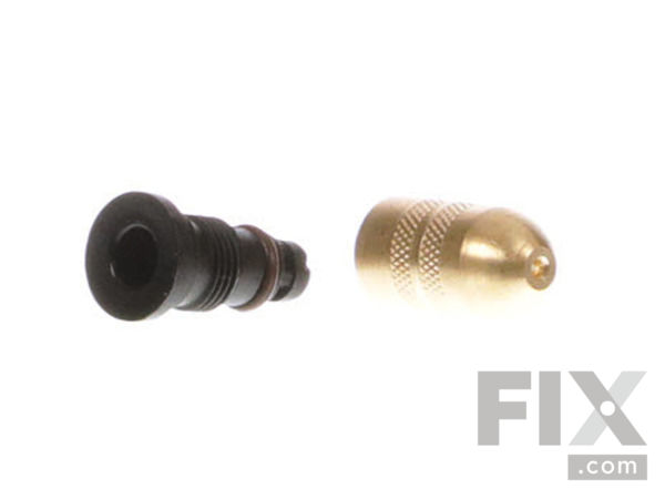 10038636-1-S-Shindaiwa-99944100482-Trimmer Brass Adjustable Nozzle 360 view