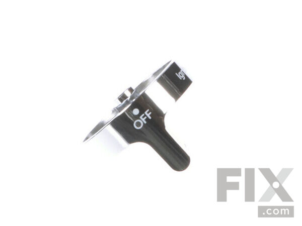 10067059-1-S-Whirlpool-W10766544-Knob - Stainless 360 view