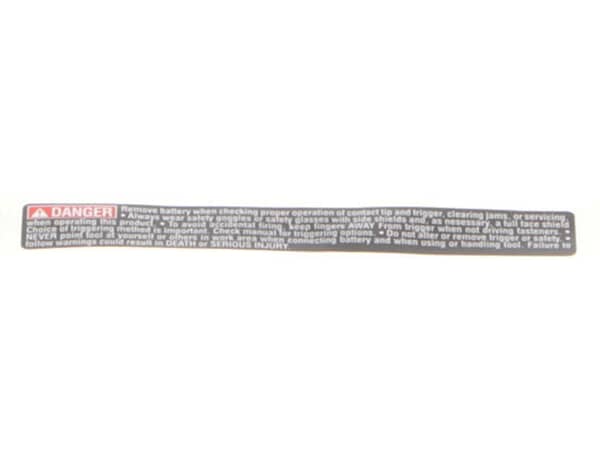 10085741-1-S-Ryobi-941007012-Label Magazine Danger 360 view