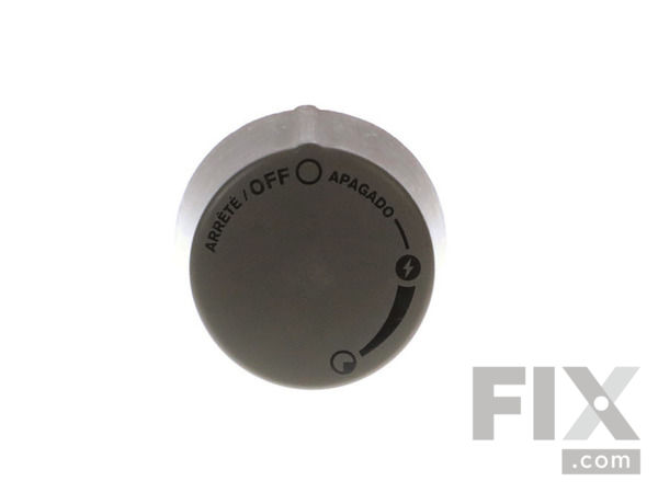 10509654-1-S-Weber-30125801-Control Knob - Grey 360 view