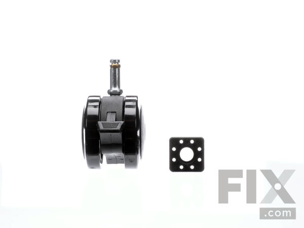 10511582-1-S-Weber-70360-Locking Caster With Insert 360 view
