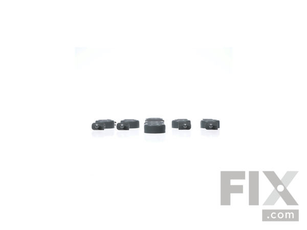 11725221-1-S-GE-WD35X21041-Dishrack Rollers and Axles - Kit of 8 360 view