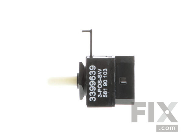 11741508-1-S-Whirlpool-WP3399639-Temperature Selector Switch 360 view