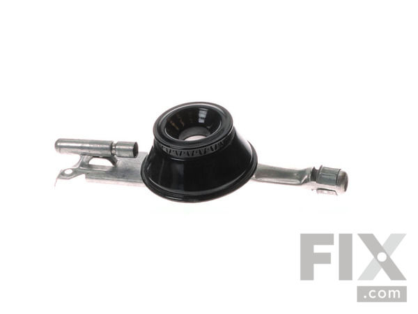 11744567-1-S-Whirlpool-WP7505P283-60-Range Front Burner Assembly Black (Glossy Finish) 360 view