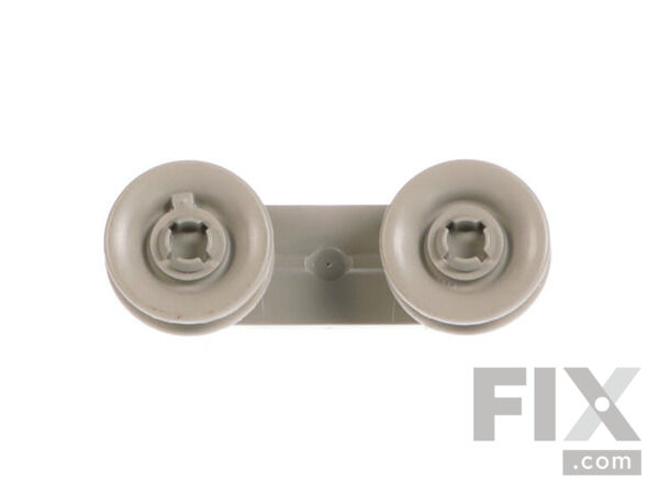 11745525-1-S-Whirlpool-WP8270019-Dishwasher Upper Rack Wheel & Mount Assembly 360 view
