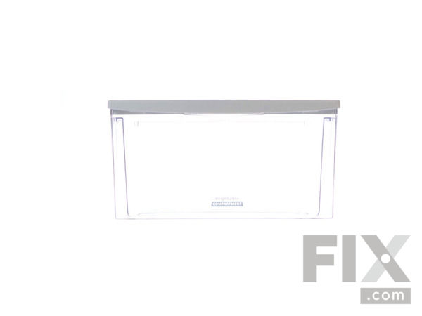 11750731-1-S-Whirlpool-WPW10233488-Refrigerator Crisper Drawer (Clear) 360 view