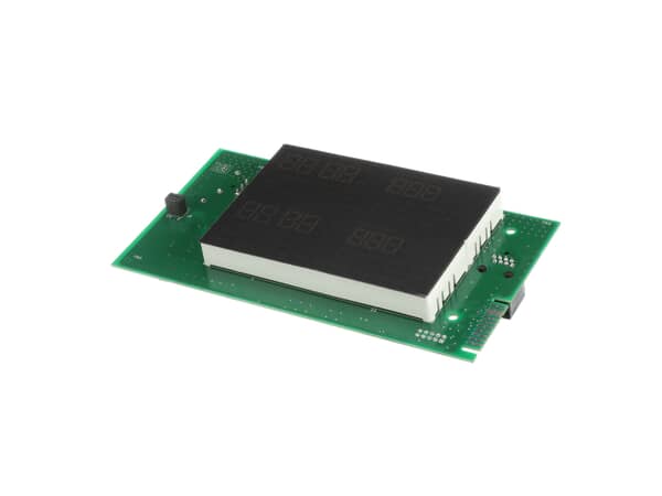 12296748-1-S-GE-WB27X29601- CONTROL BOARD AND OVERLAY Assembly WHITE LED 360 view