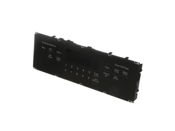 12702974-1-S-GE-WB27X32140-OVEN CONTROL AND OVERLAY ASM 360 view