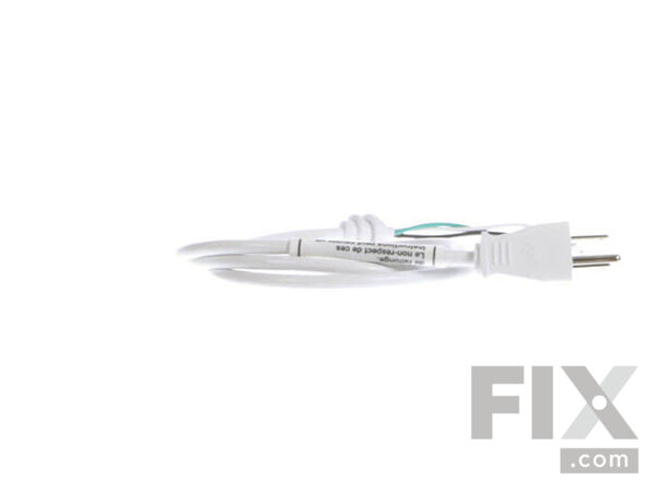 12731171-1-S-Whirlpool-W11396625-Power Cord 360 view