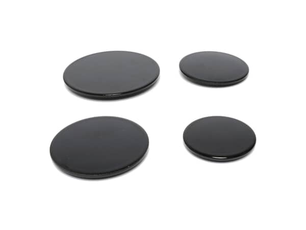 16216977-1-S-GE-WB29X36765-Burner Cap Set - Black 360 view