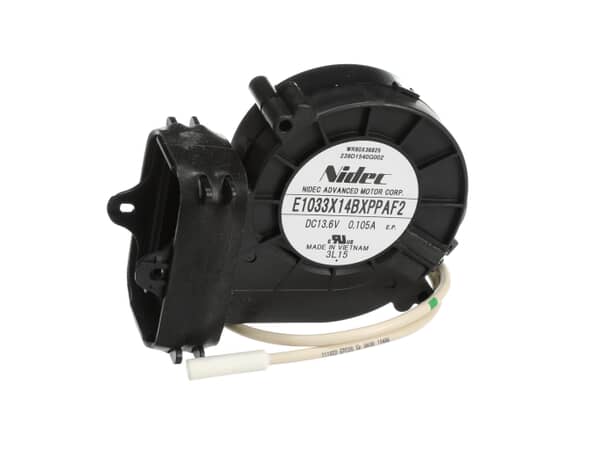 16729766-1-S-GE-WR60X36825-ICEMAKER FAN WITH THERMISTOR 360 view