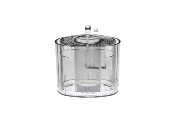 17016610-1-S-Cuisinart-DLC-018BGTXT1-Large Pusher & Sleeve Assembly (Grey) 360 view