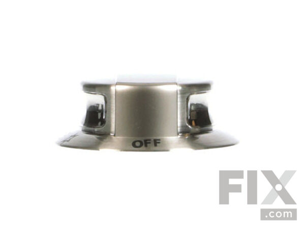 1992660-1-S-Frigidaire-318905202-Burner Knob - Stainless 360 view