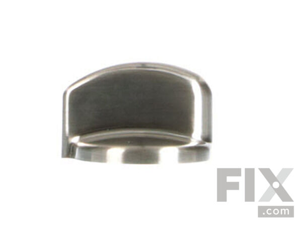 2344293-1-S-GE-WB03X10324-Knob - Stainless 360 view